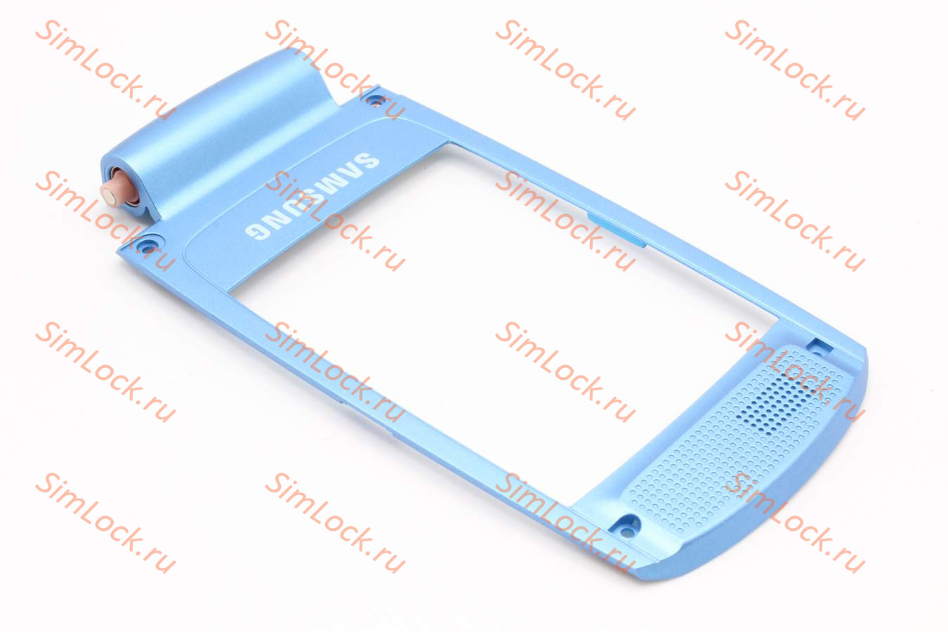 Samsung D830 внутренняя часть флипа с механизмом (цвет - blue), оригинал