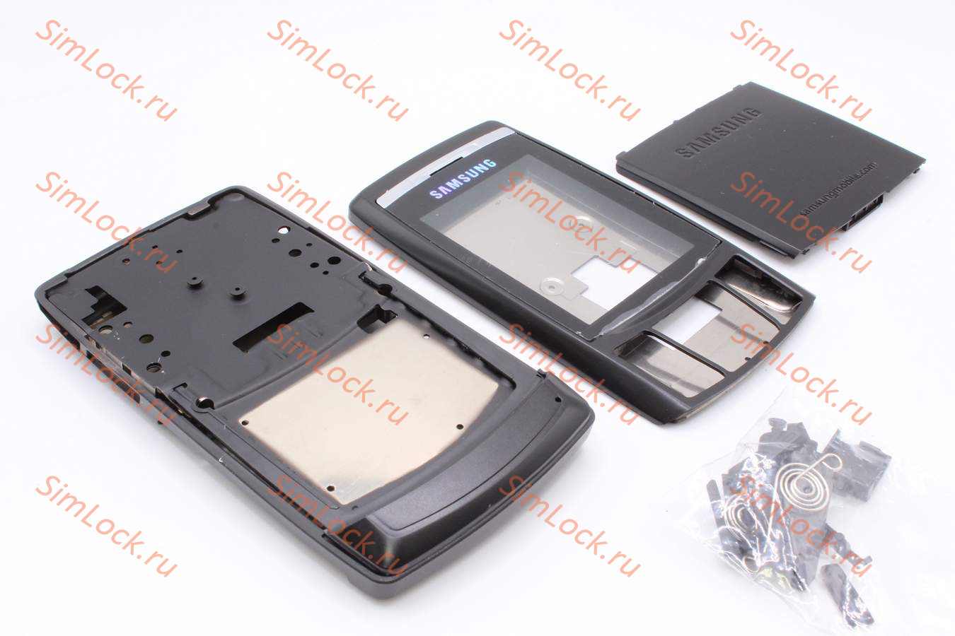 Samsung D840 - корпус, цвет черный