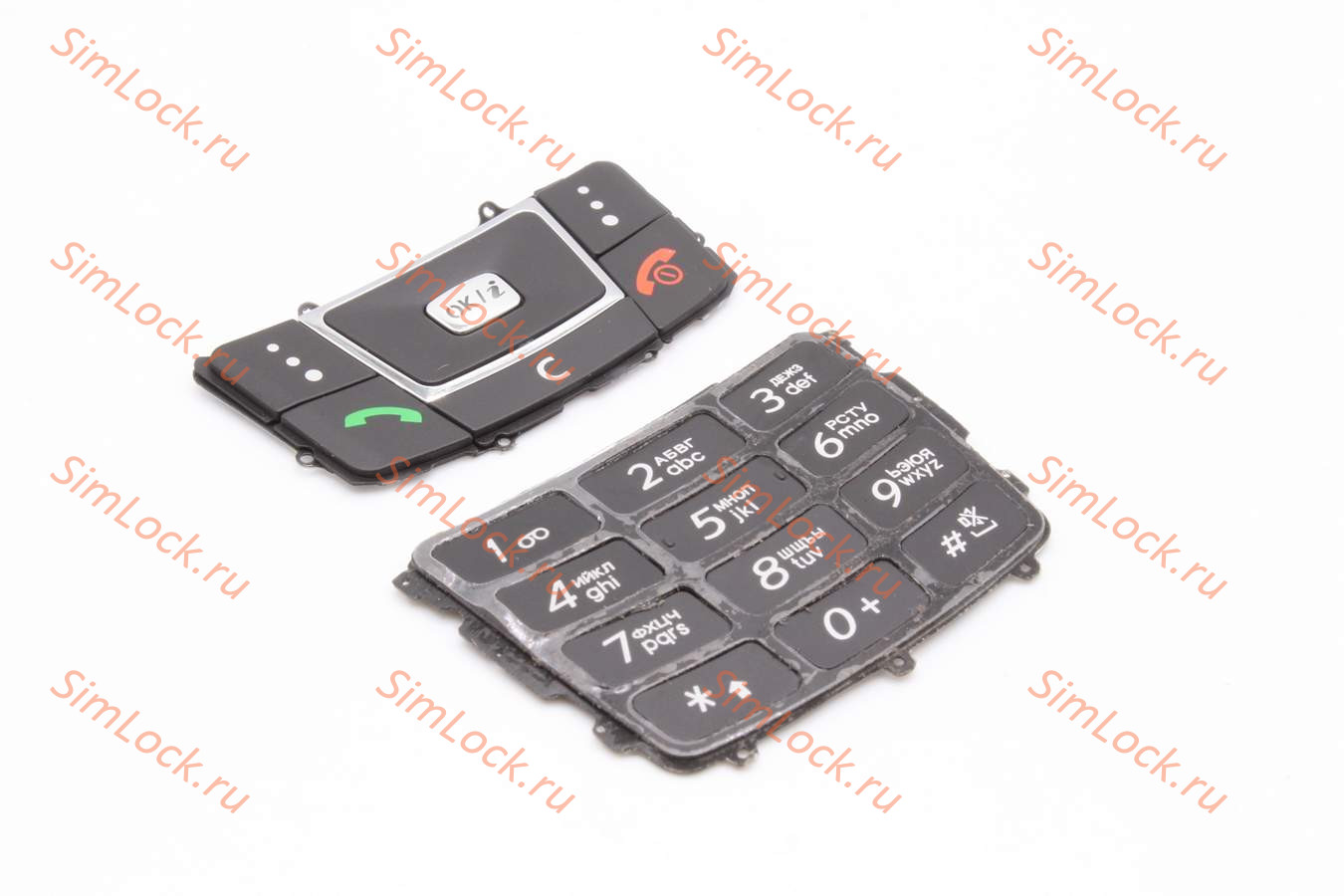 Samsung D900 - клавиатура, цвет черный