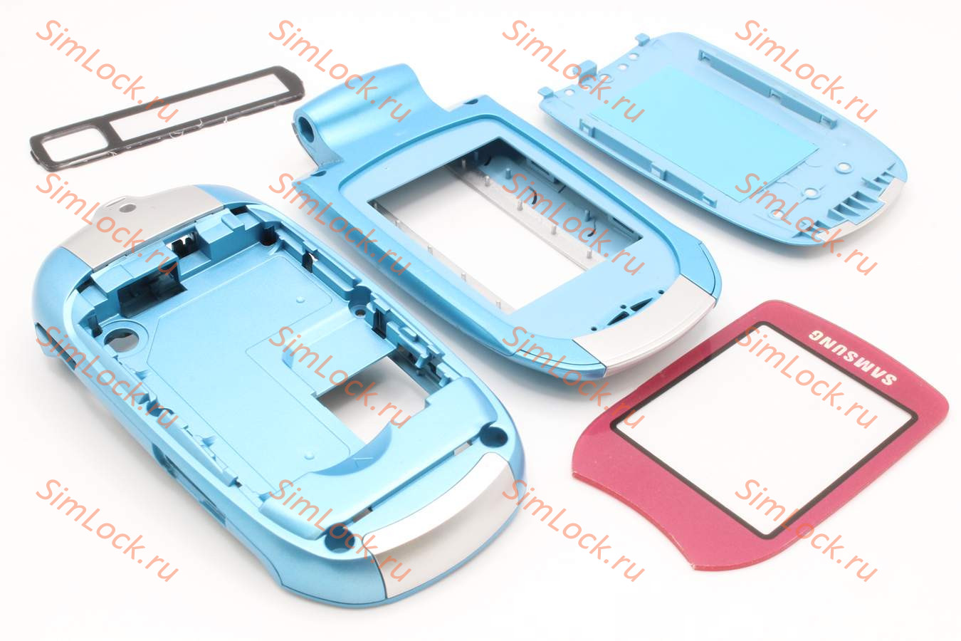 Samsung E570 - корпус, цвет голубой