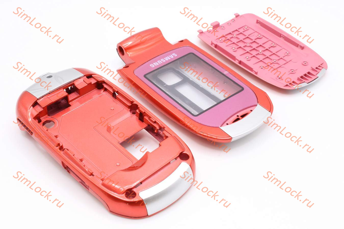 Samsung E570 - корпус, цвет красный