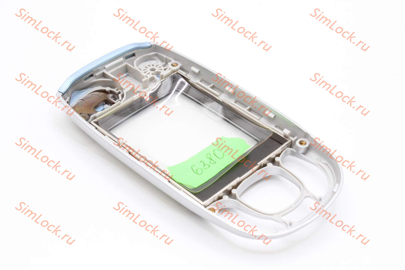 Samsung E820 - верхняя часть слайдера (цвет - light blue), оригинал