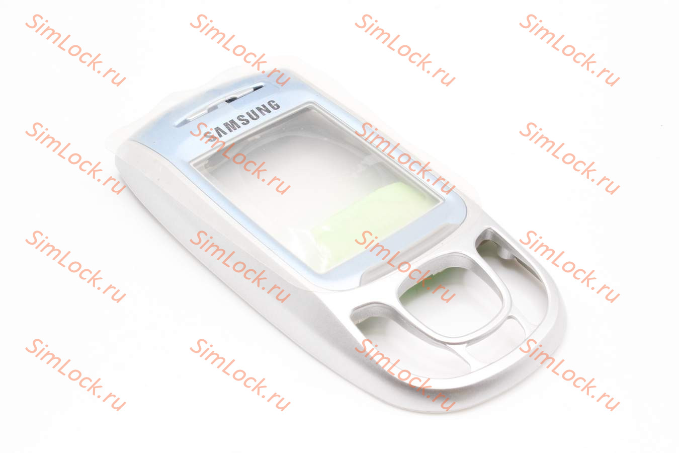 Samsung E820 - верхняя часть слайдера (цвет - light blue), оригинал