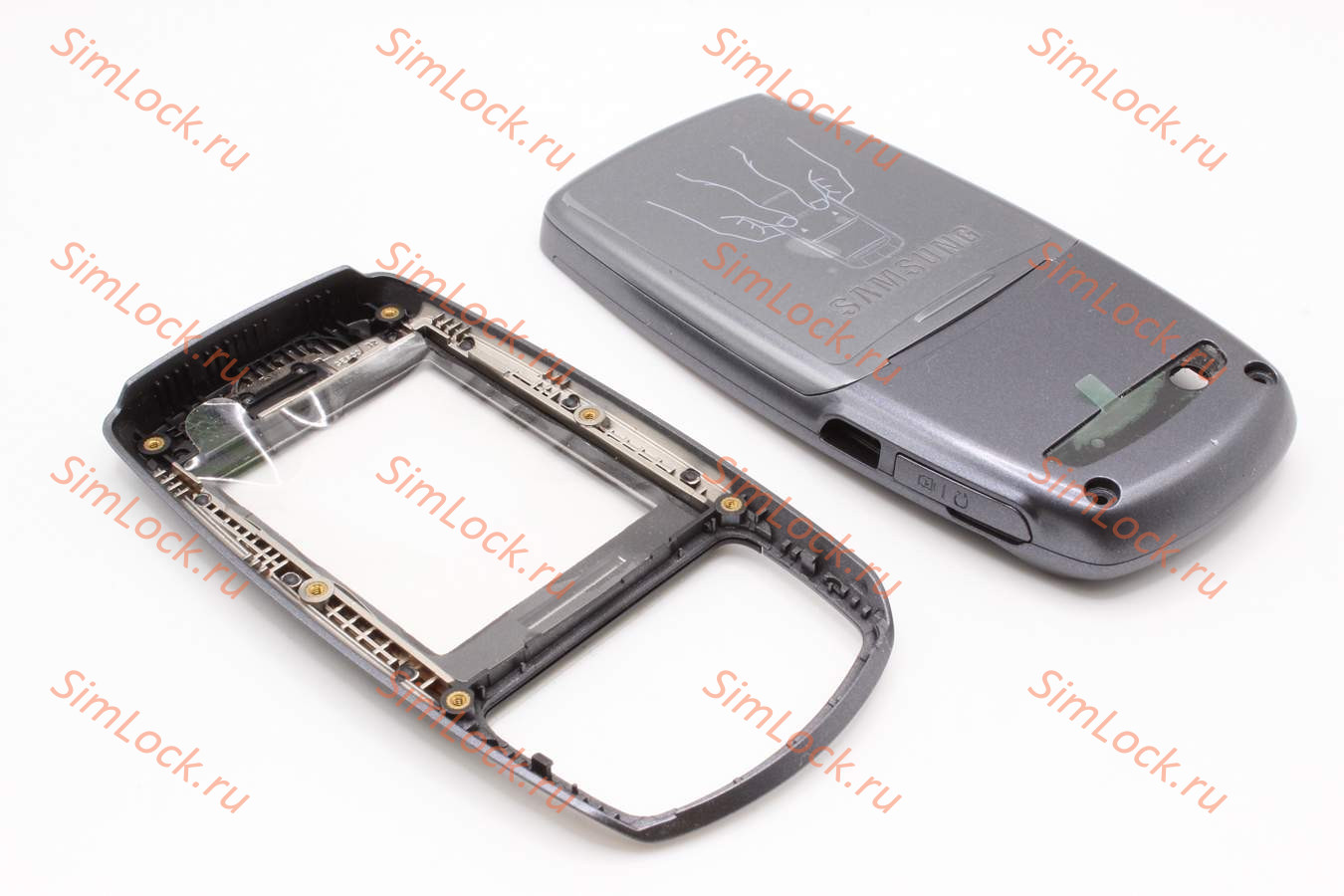 Samsung E830 - корпус, цвет серый, операторский