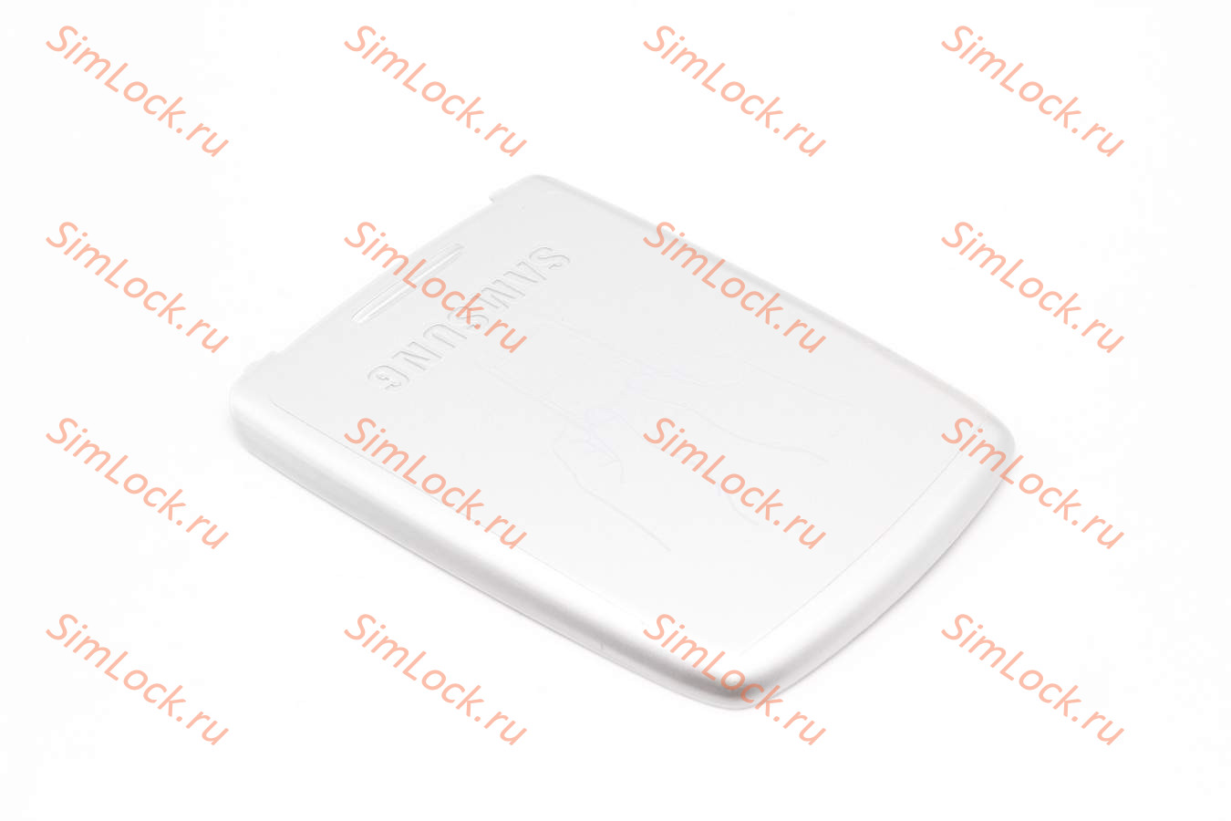 Samsung E830 - крышка АКБ, (цвет - silver), оригинал