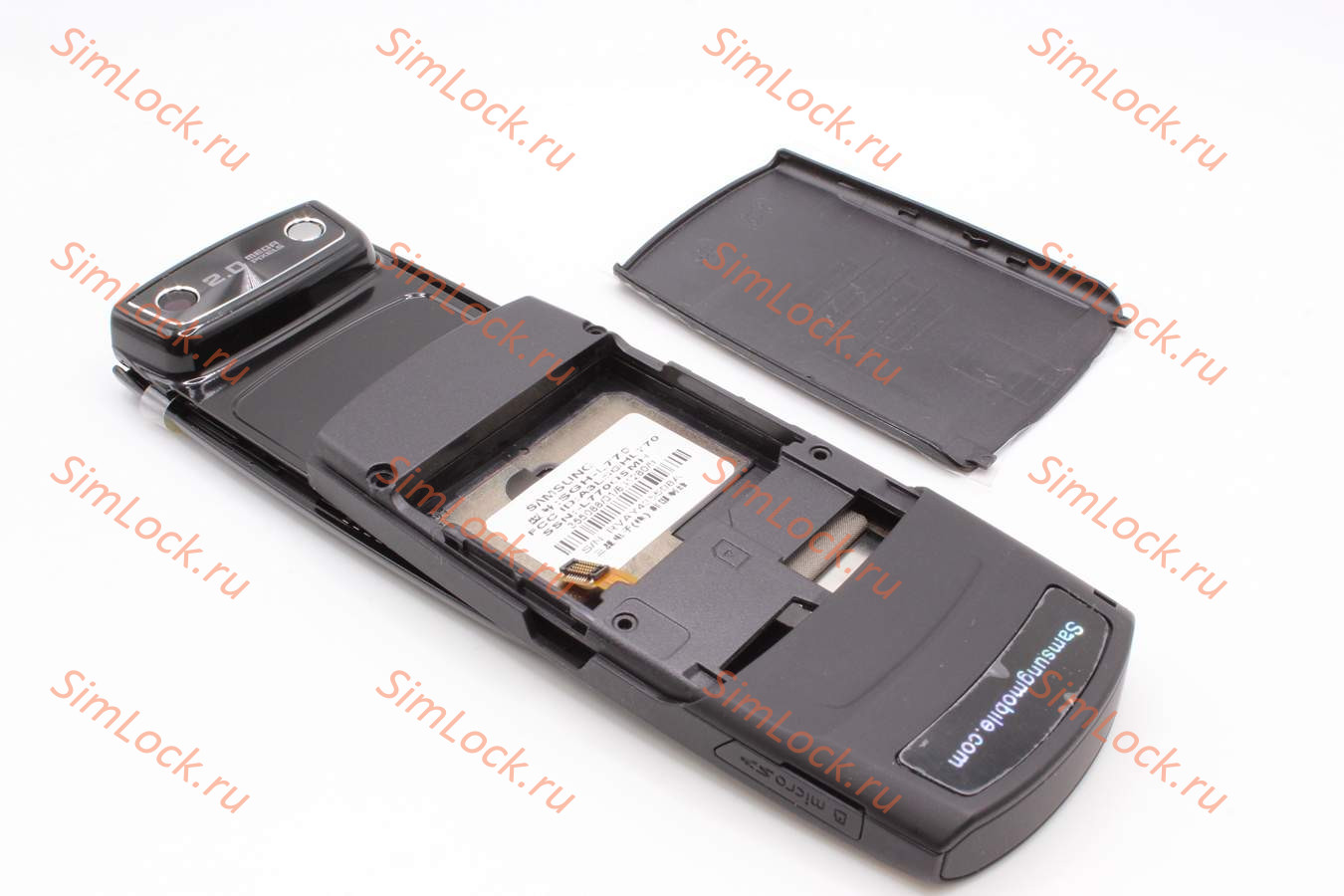 Samsung L770 - корпус, цвет черный