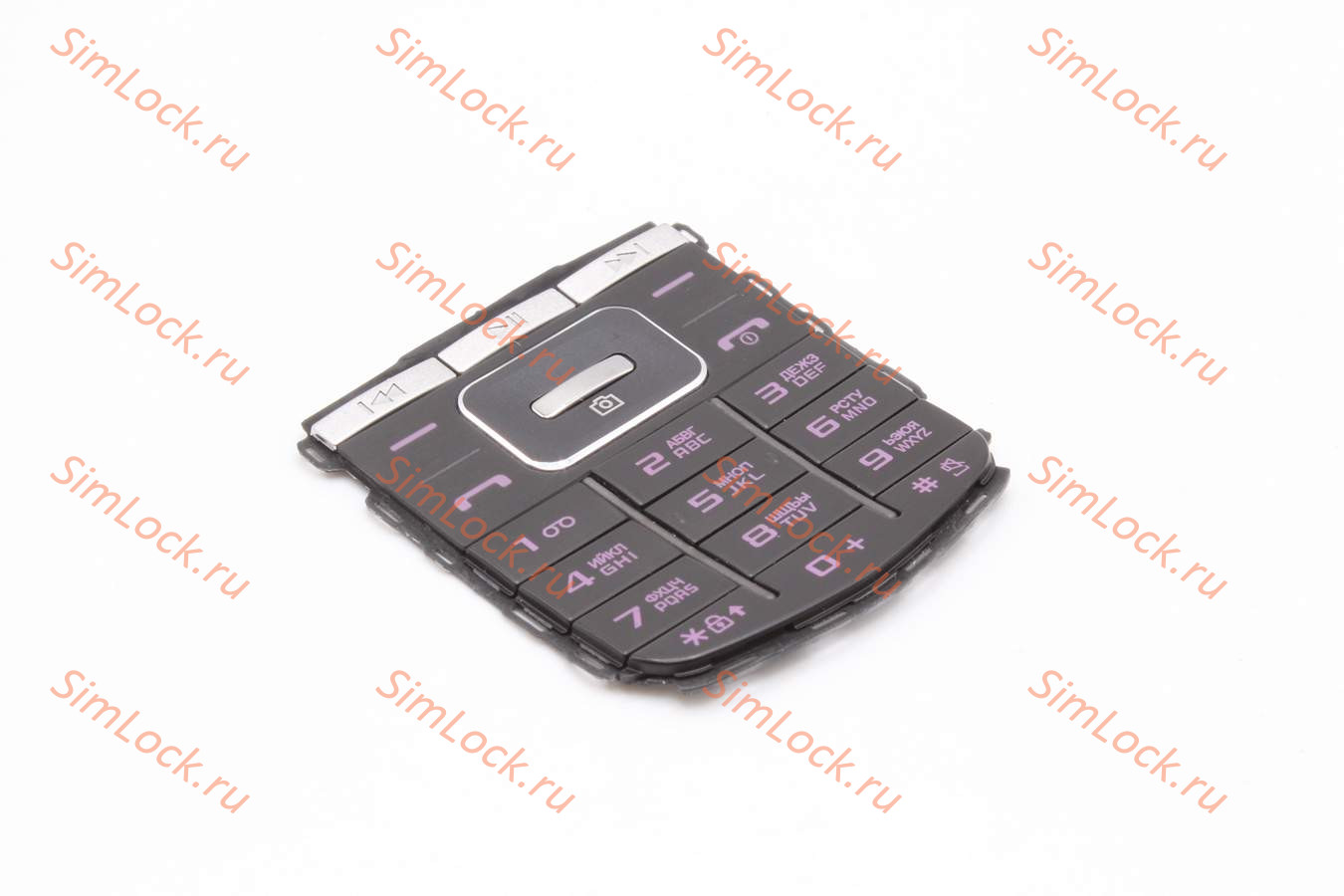 Samsung M3510 - клавиатура, цвет черный+фиолетовый