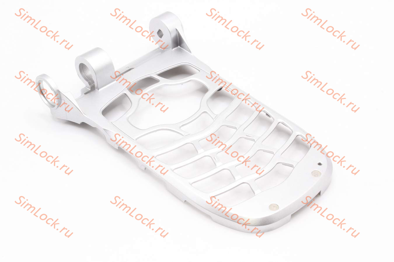 Samsung P400 верхняя часть корпуса-рамка клавиатуры (цвет - silver), оригинал