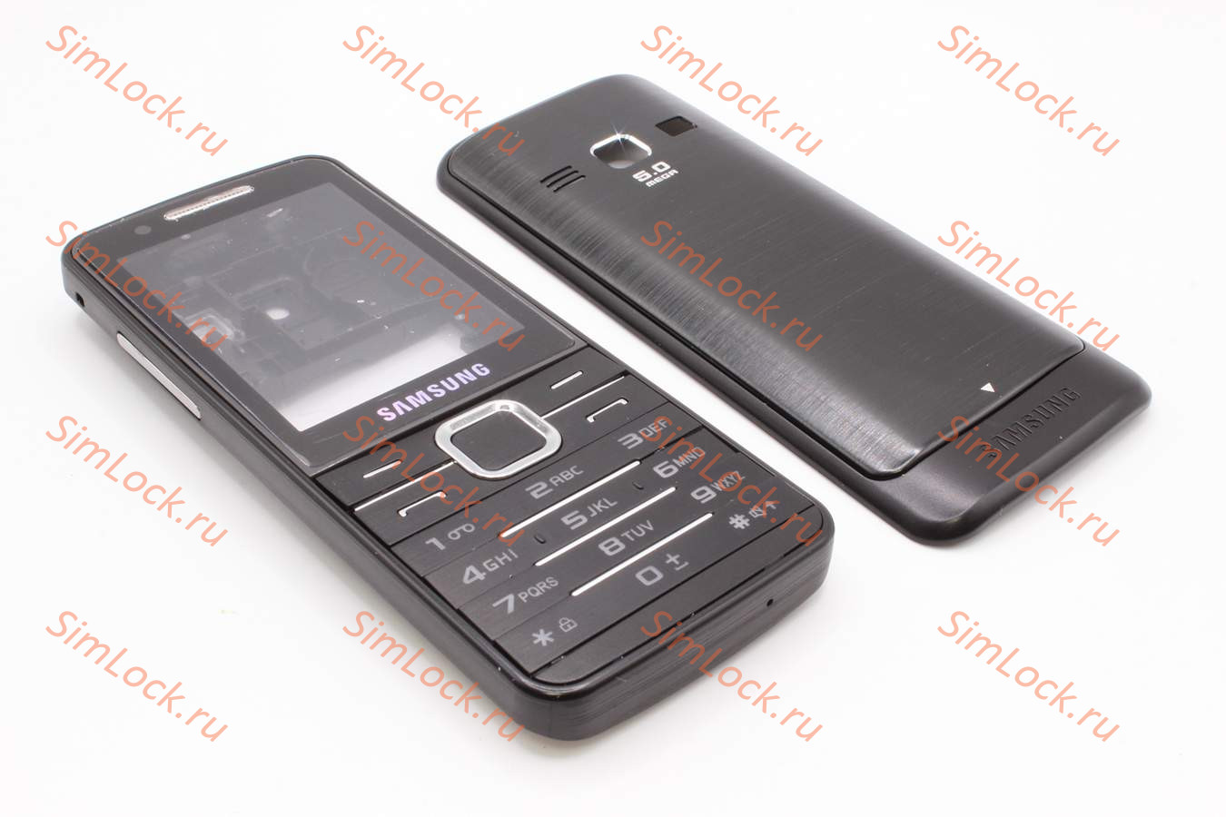 Samsung S5610 - корпус, цвет черный