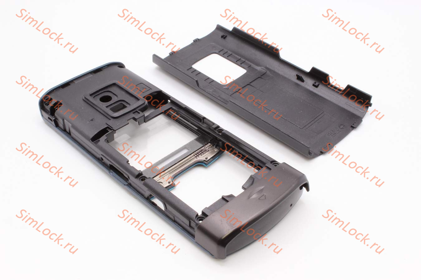 Samsung S7220 - корпус, цвет черный+синий