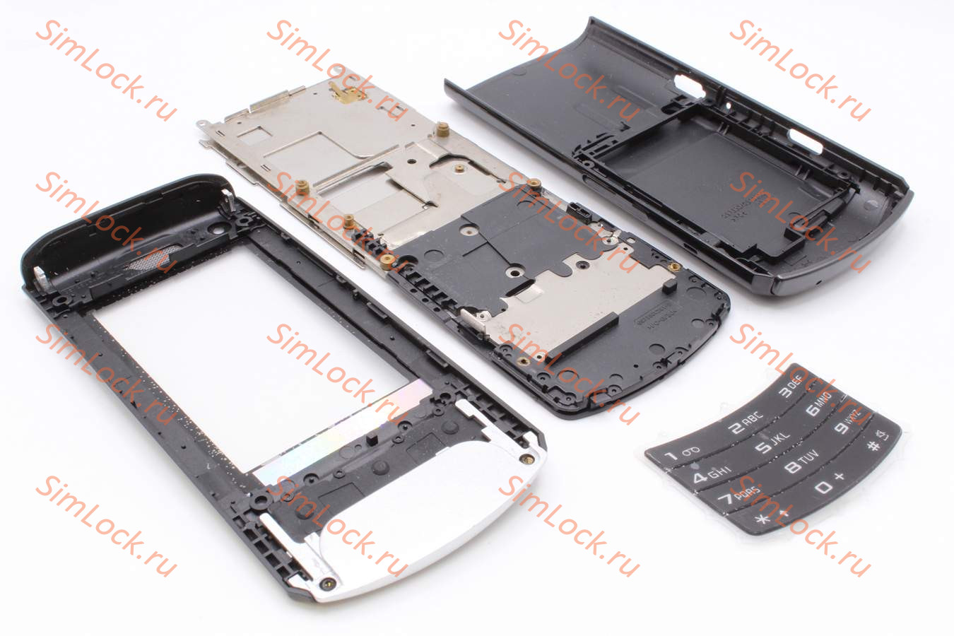 Samsung S7350 - корпус, цвет черный