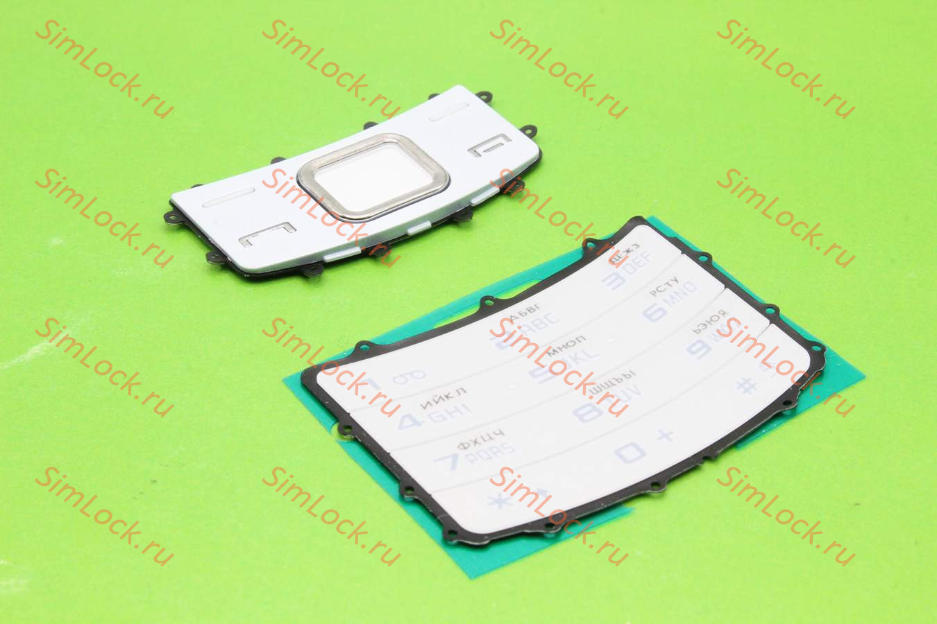 Samsung S7350 - клавиатура, цвет белый