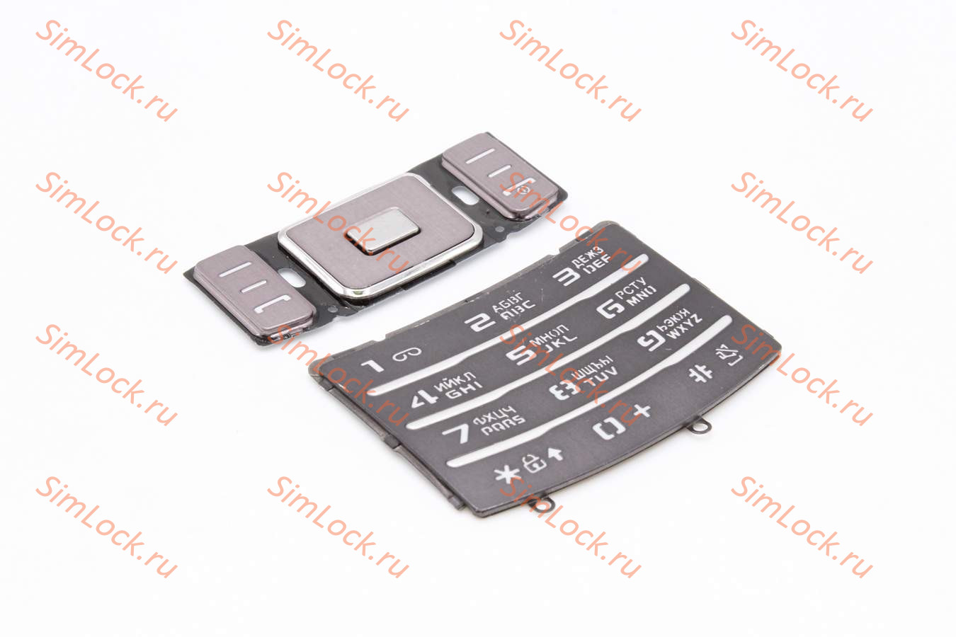 Samsung U800 - клавиатура, цвет серый