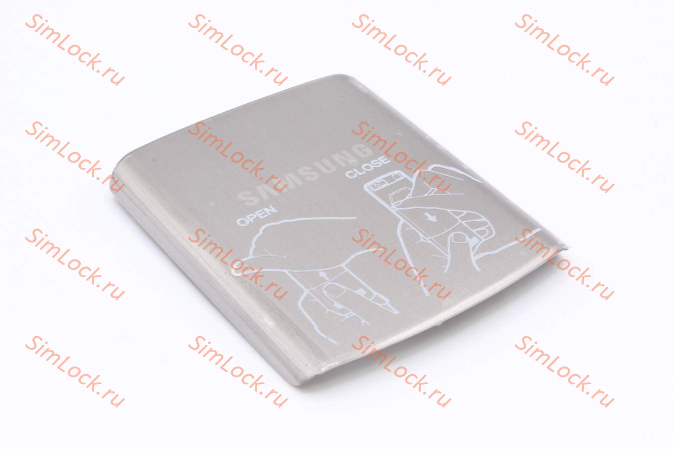 Samsung U900 - задняя крышка, ориг, цвет серый