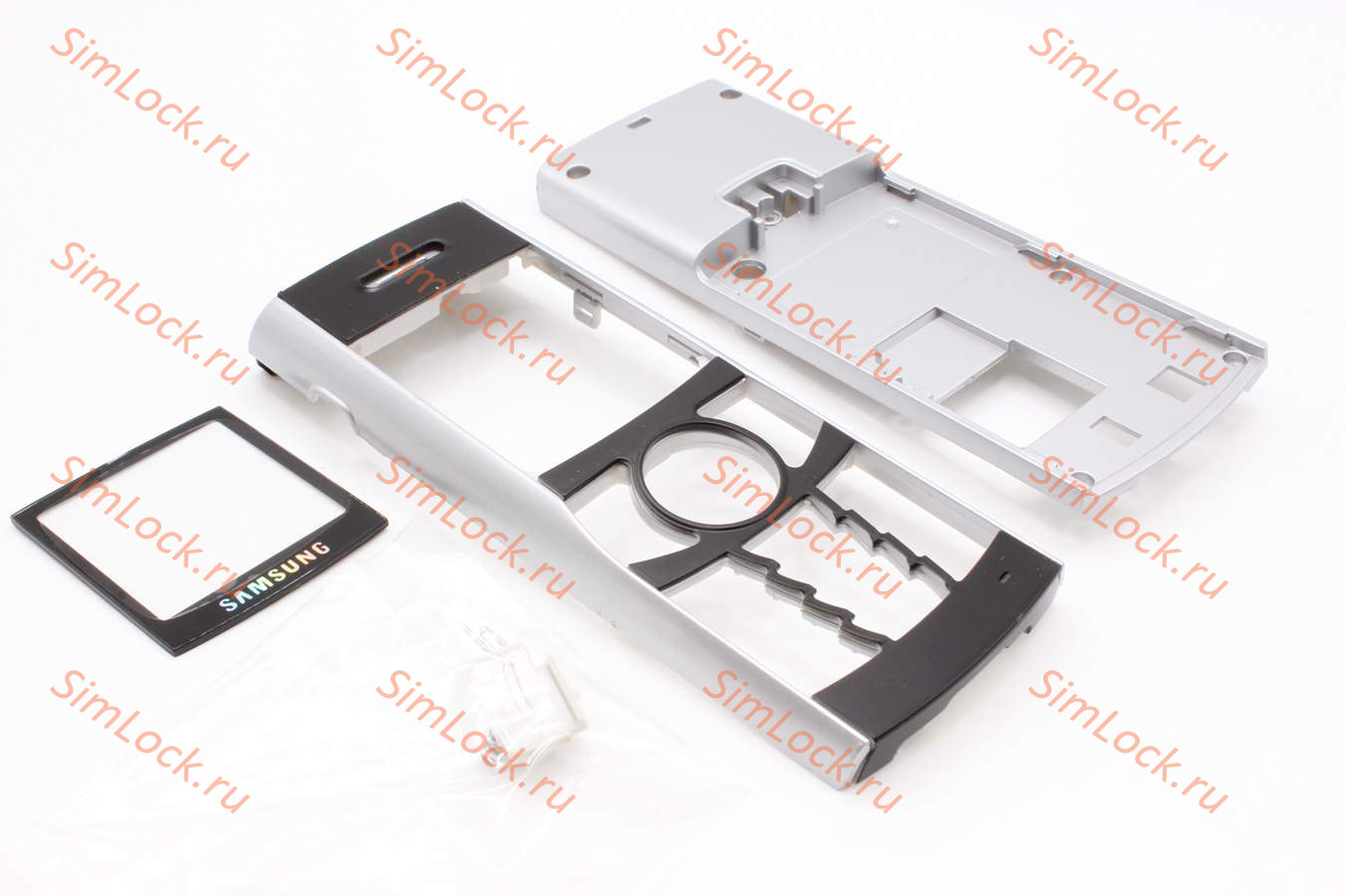 Samsung X140 - корпус, цвет серый+черный