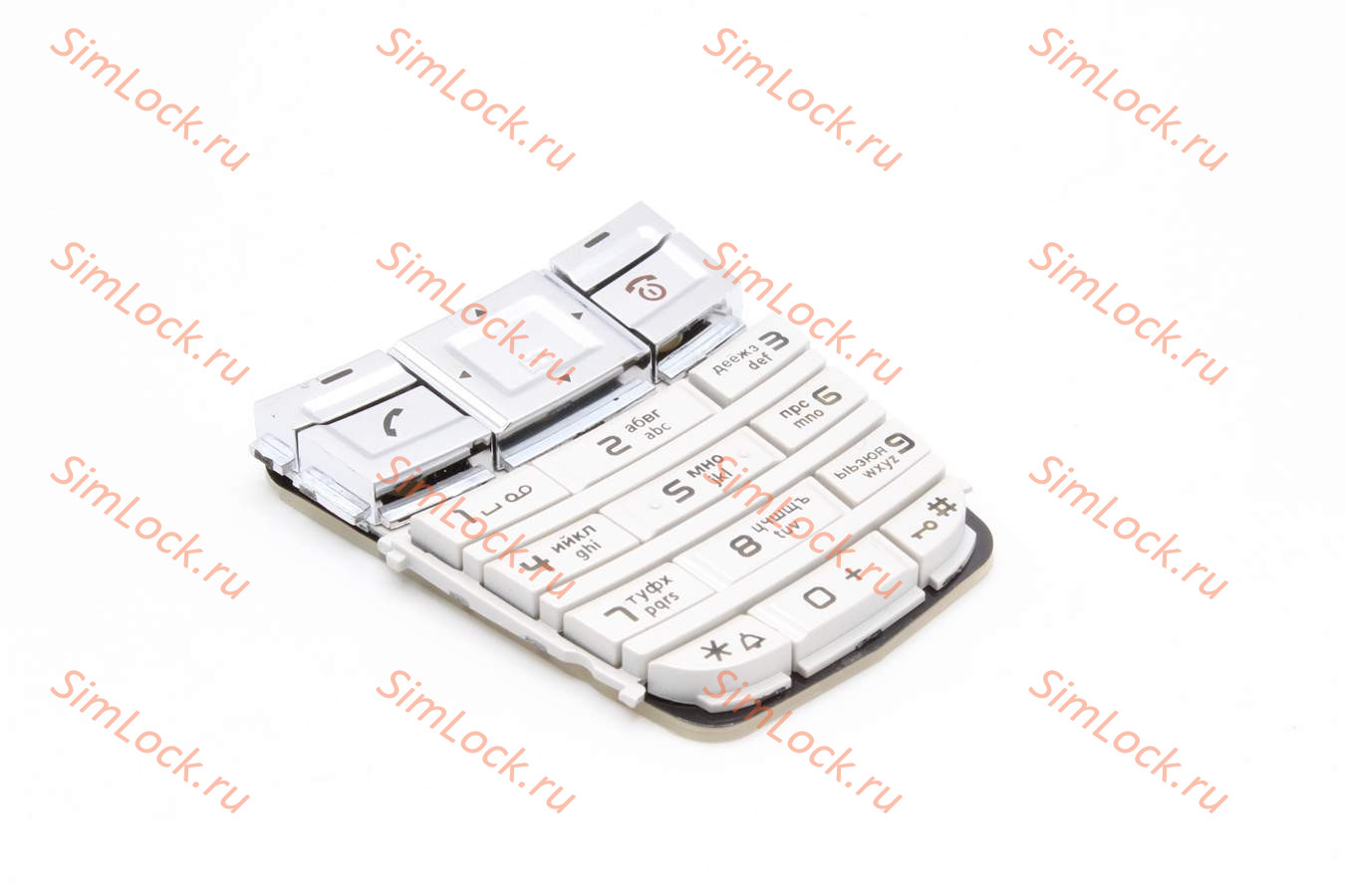 Siemens A75 - клавиатура, цвет белый