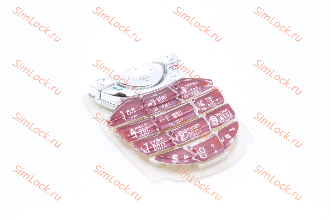 Siemens С62 - клавиатура, цвет красный, КШ