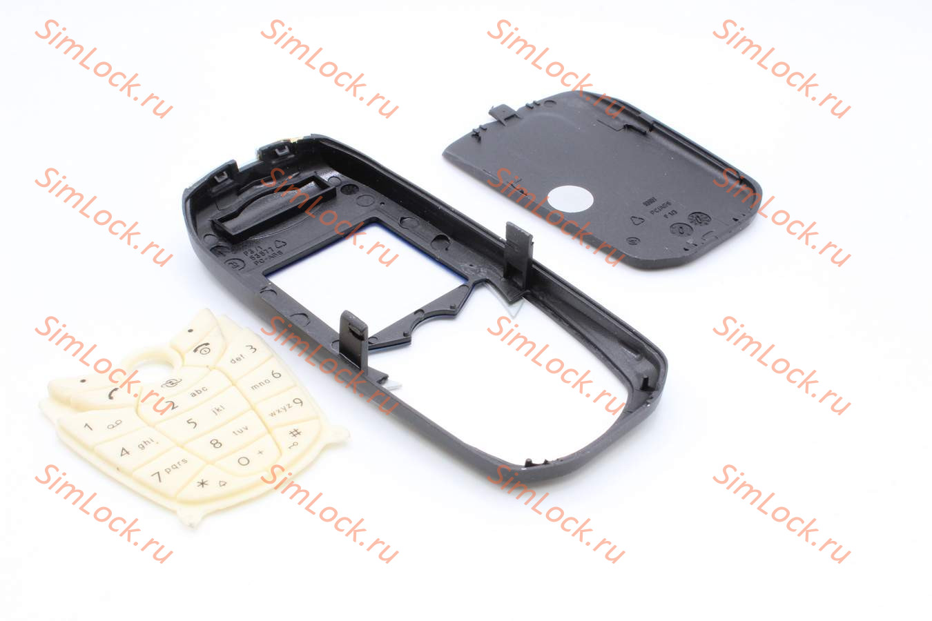 Siemens C65 - панели, цвет черный+синий