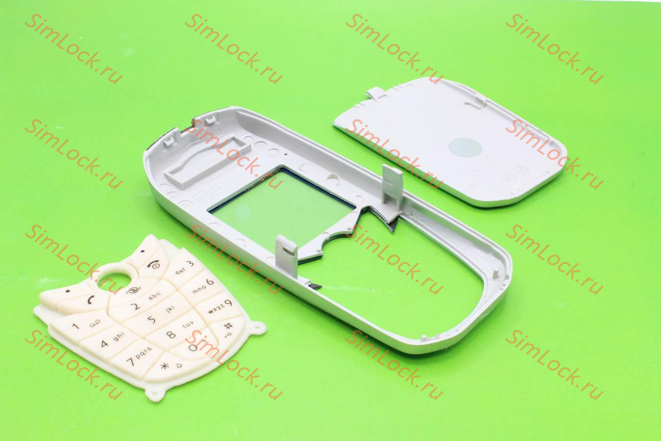 Siemens C65 - панели, цвет серый+синий