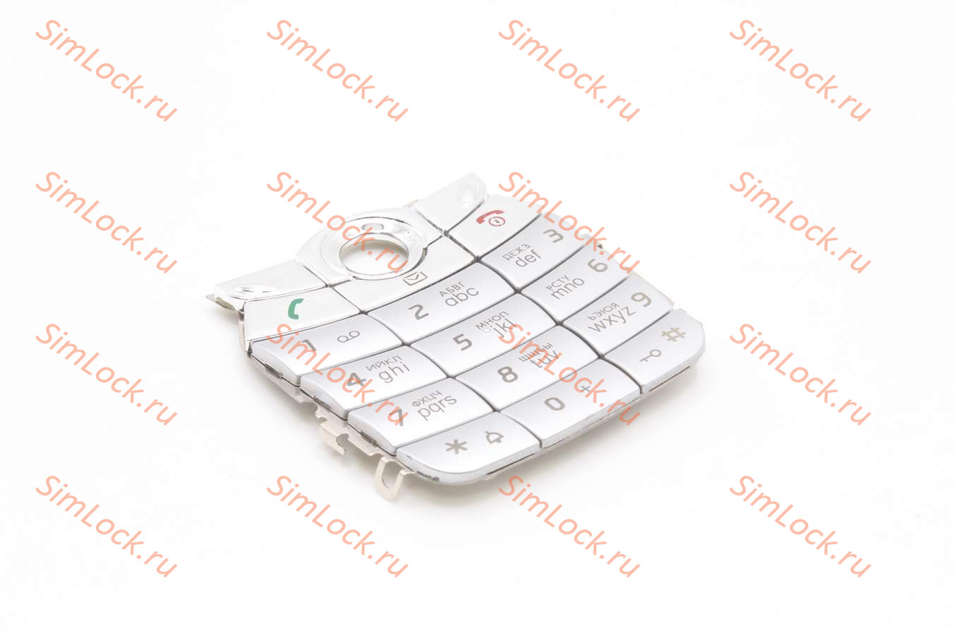 Siemens СX75 - клавиатура, цвет серый