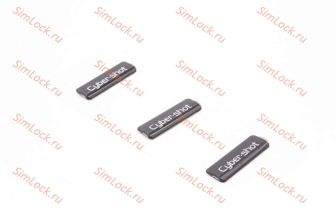 Sony Ericsson C510 - наклейка "Cyber-shot" (цвет - black), оригинал