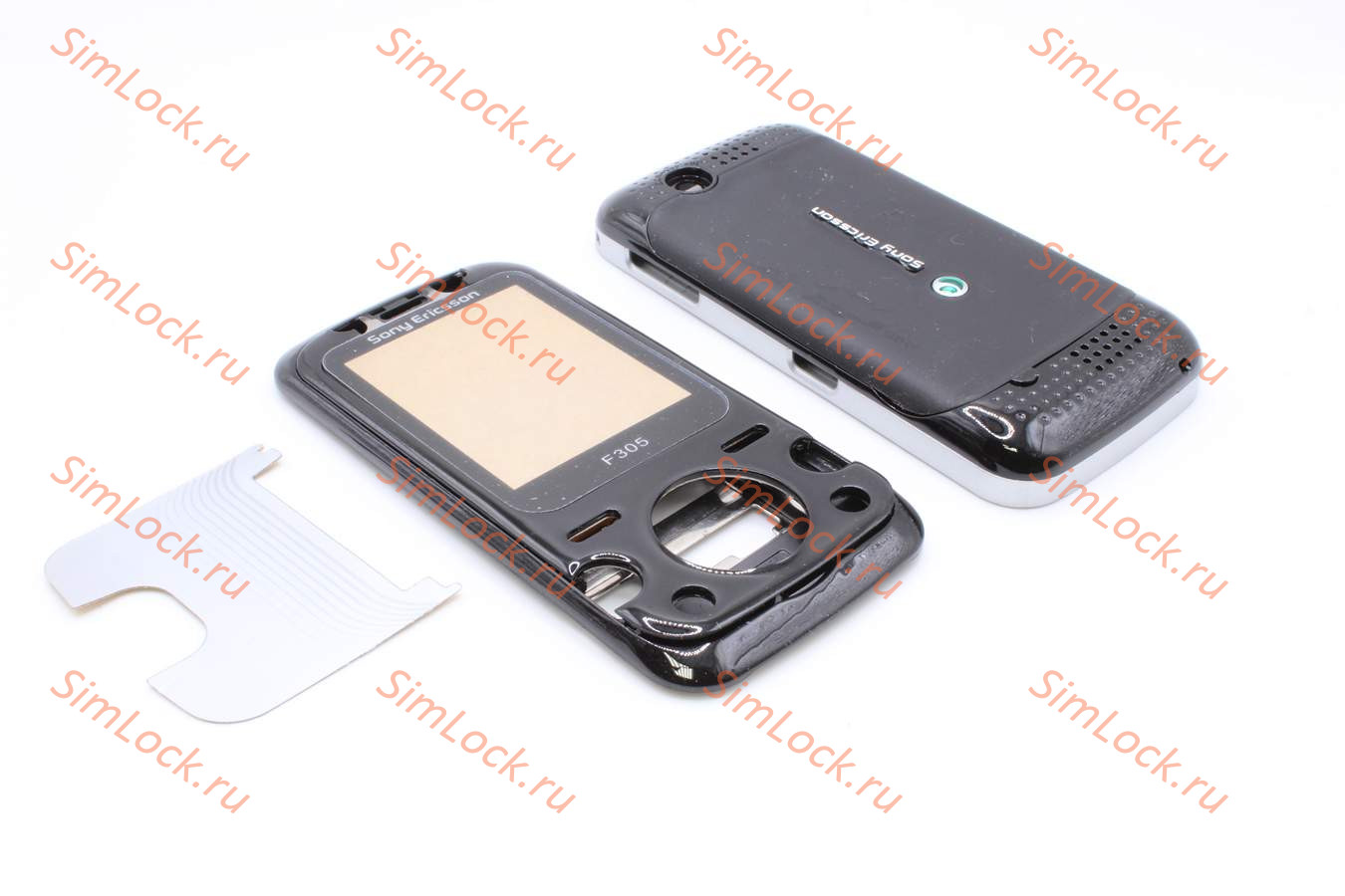 Sony Ericsson F305 - корпус, цвет черный