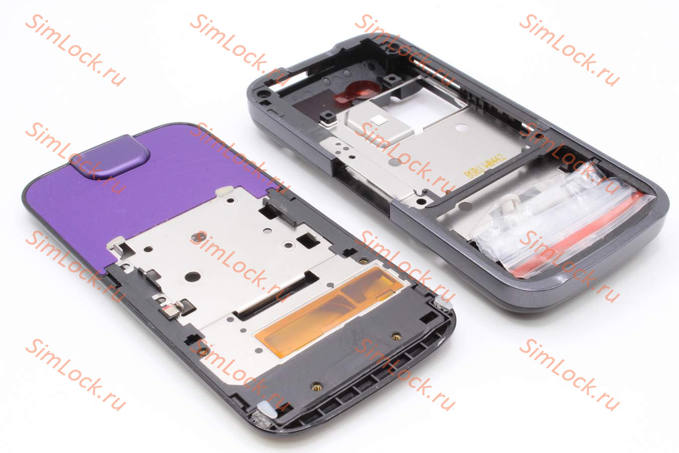 Sony Ericsson F305 - корпус, цвет черный, крышка ST