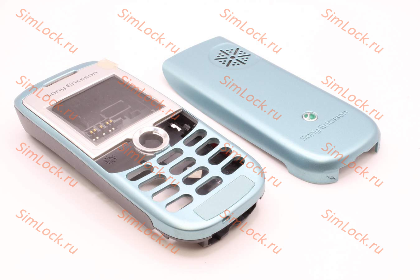 Sony Ericsson J210 - корпус, цвет зеленый