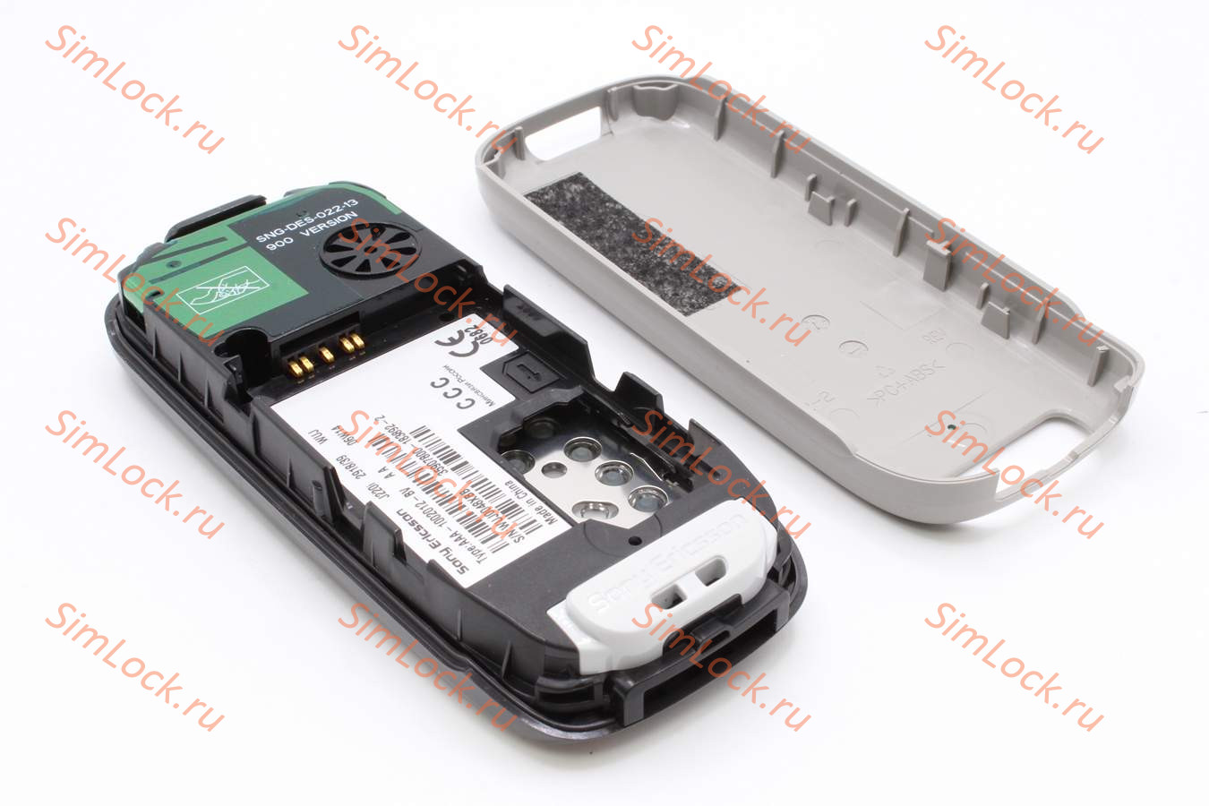 Sony Ericsson J220 - корпус, цвет черный