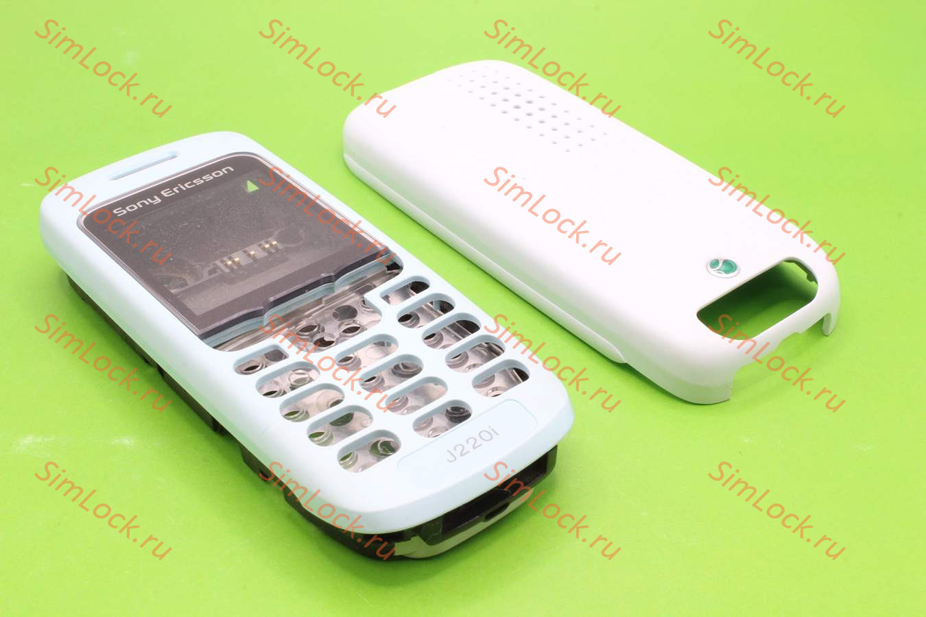 Sony Ericsson J220 - корпус, цвет голубой купить по цене 350 р. в  Челябинске - интернет магазин SimLock.ru