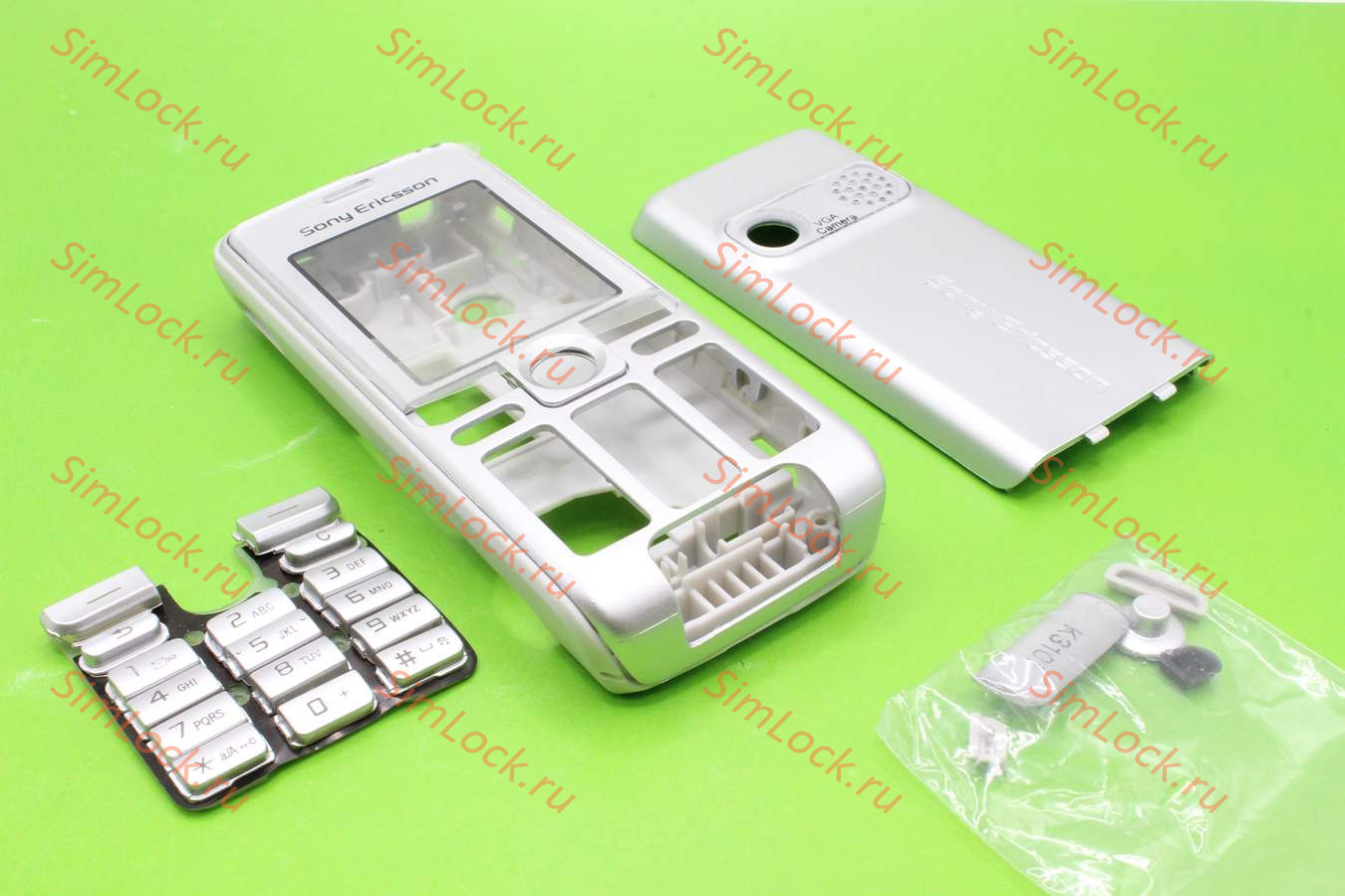 Sony Ericsson K310 - корпус, цвет серый