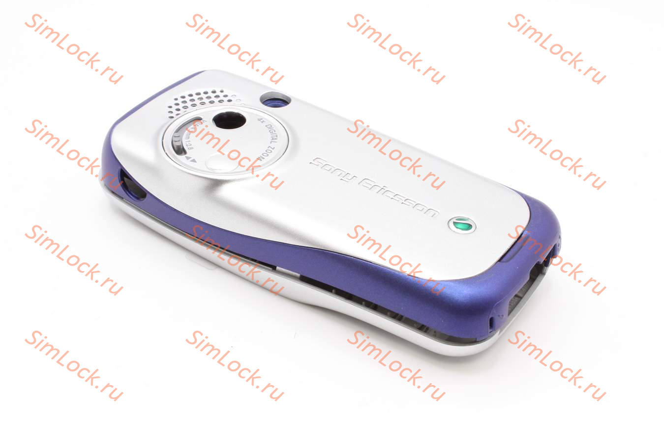 Sony Ericsson K500 - корпус, цвет серый+синий