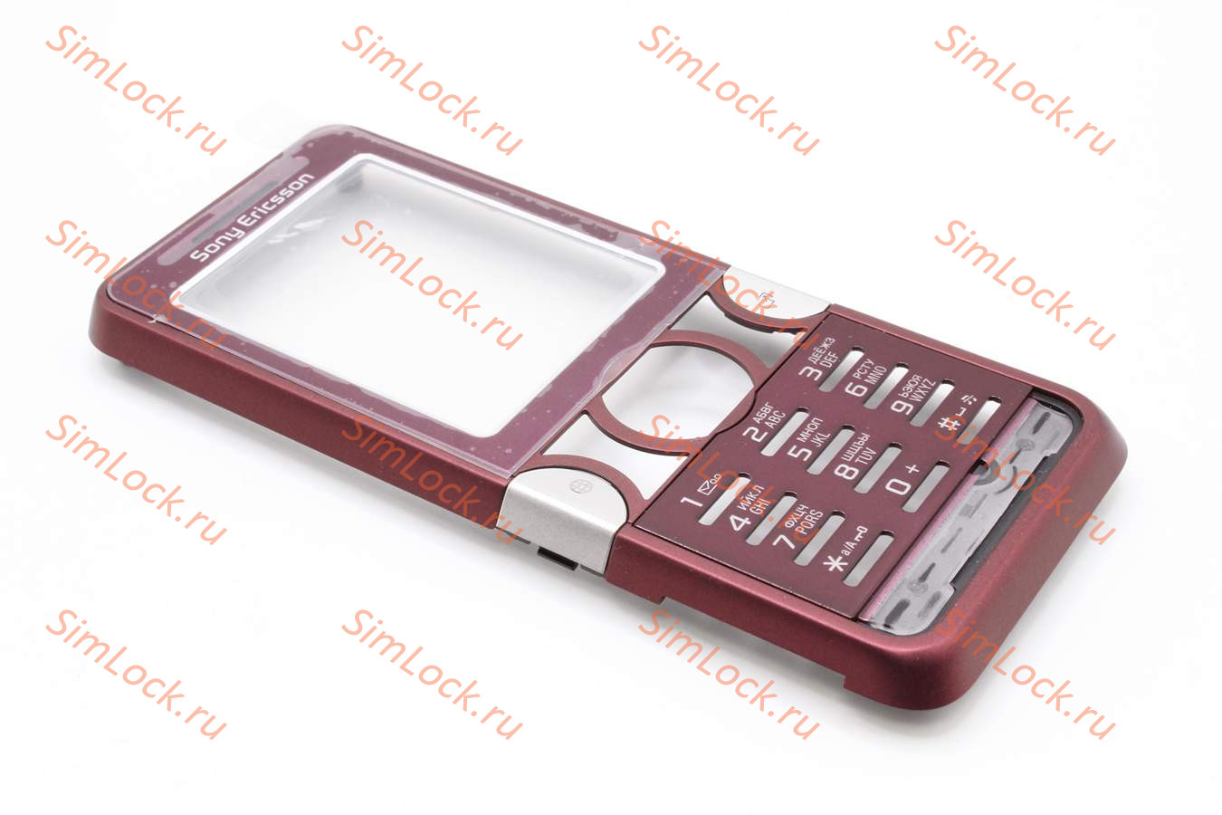 Sony Ericsson K550 - передняя панель (цвет - plum), оригинал