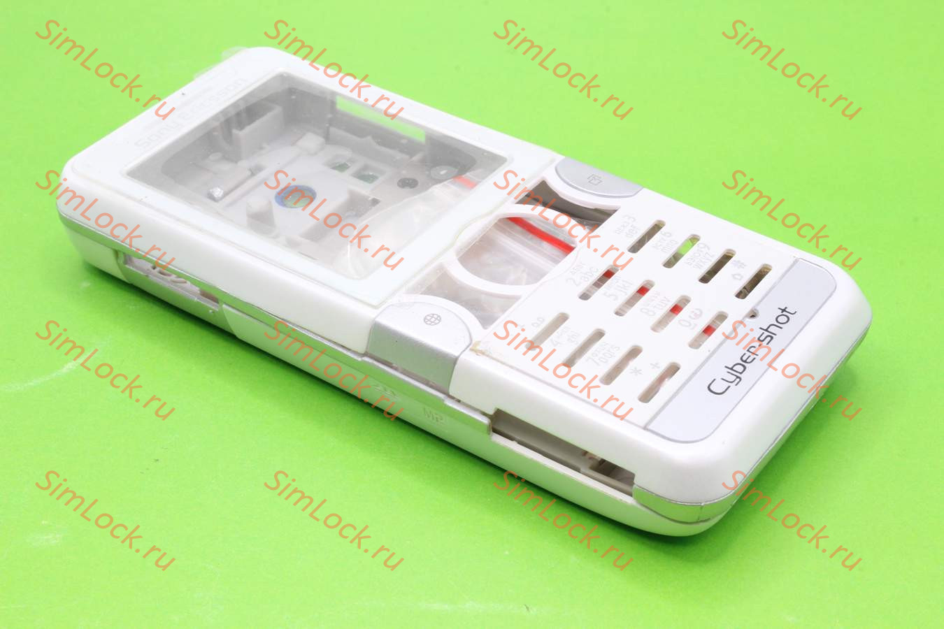 Sony Ericsson K550 - корпус, цвет белый, англ