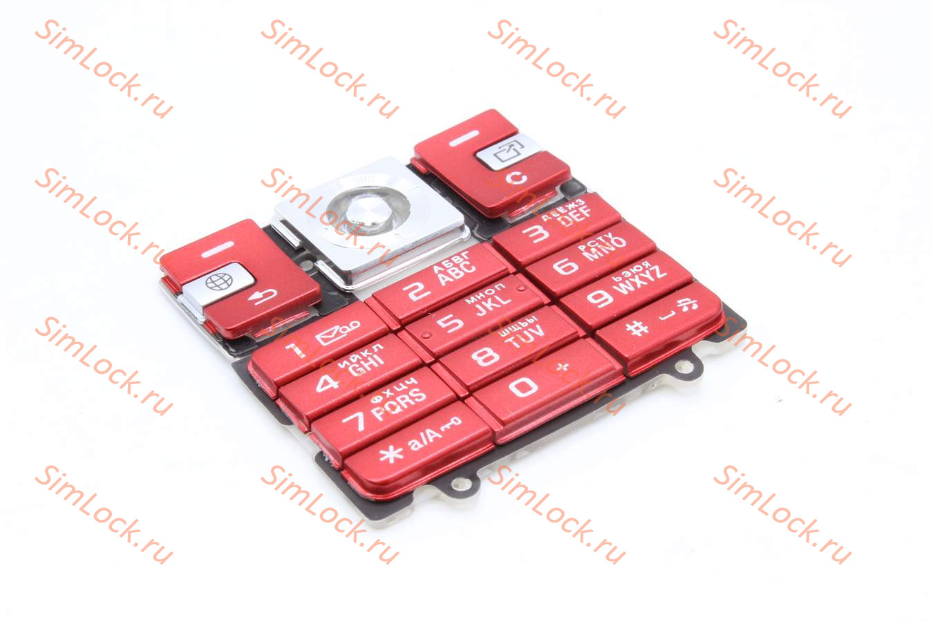 Sony Ericsson K610 - клавиатура, цвет красный