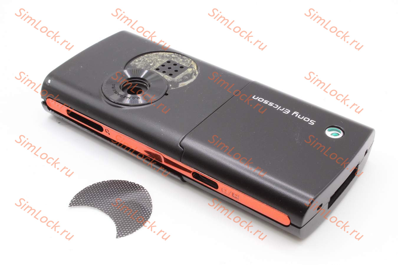 Sony Ericsson K630 - корпус, цвет черный+красный