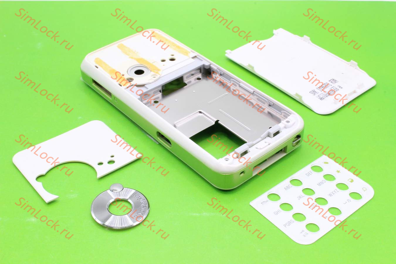 Sony Ericsson K660 - корпус, цвет белый, англ