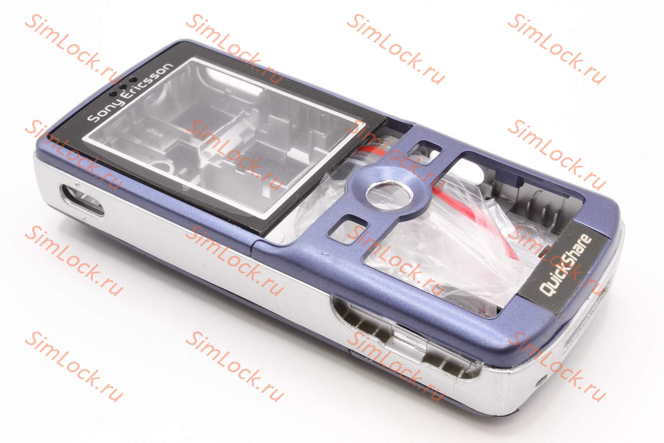 Sony Ericsson K750 - корпус, цвет синий купить в Челябинске - интернет  магазин SimLock.ru