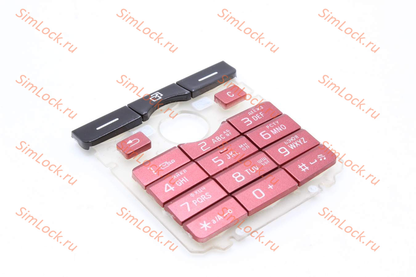 Sony Ericsson K750 - клавиатура, цвет красный