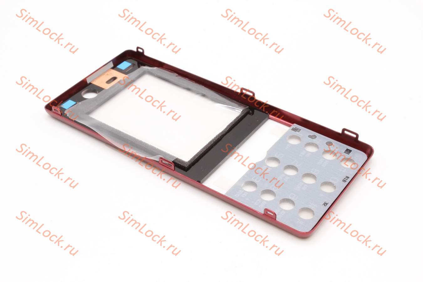 Sony Ericsson K810 - передняя панель (цвет - pulse red), оригинал