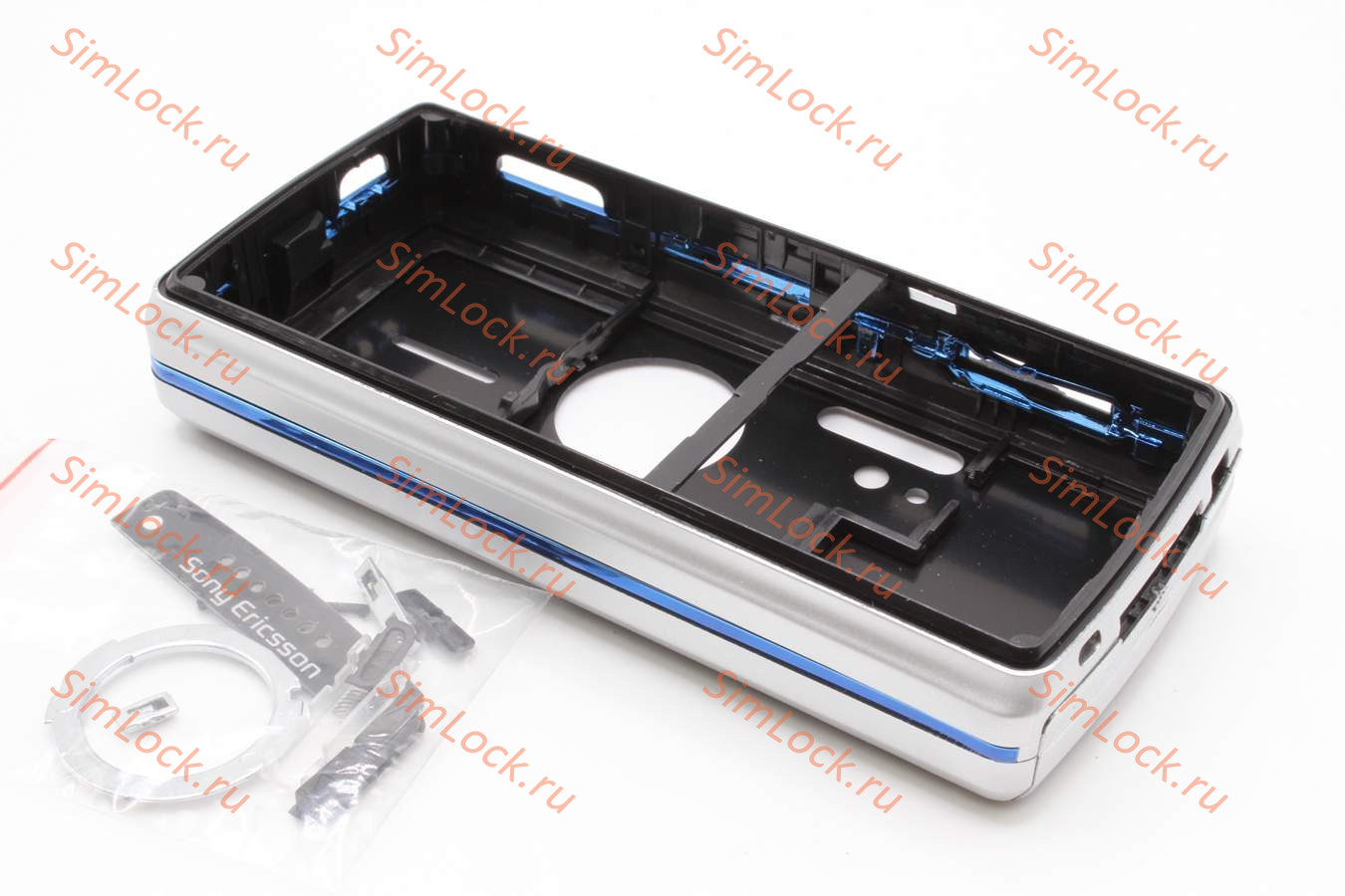 Sony Ericsson K850 - корпус, цвет черный+серебро