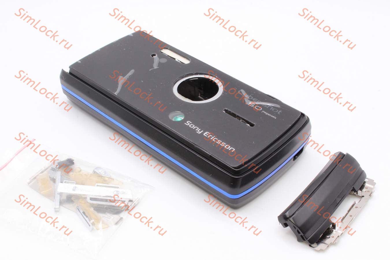 Sony Ericsson K850 - корпус, цвет черный+синий