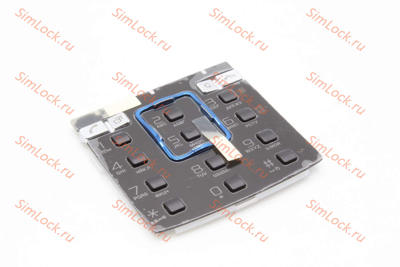 Sony Ericsson K850 - клавиатура, цвет черный+синий