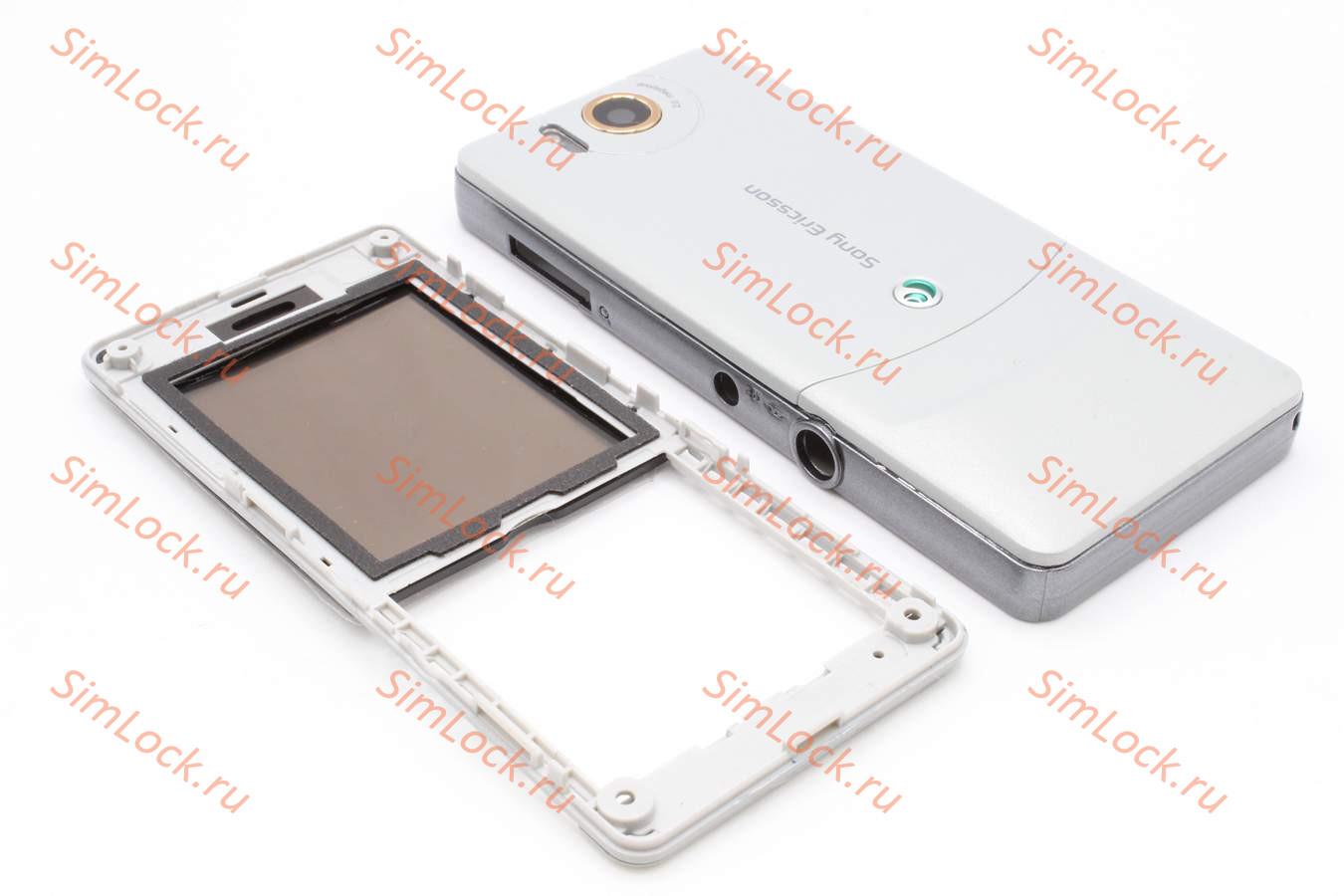 Sony Ericsson S312 - корпус, цвет серый
