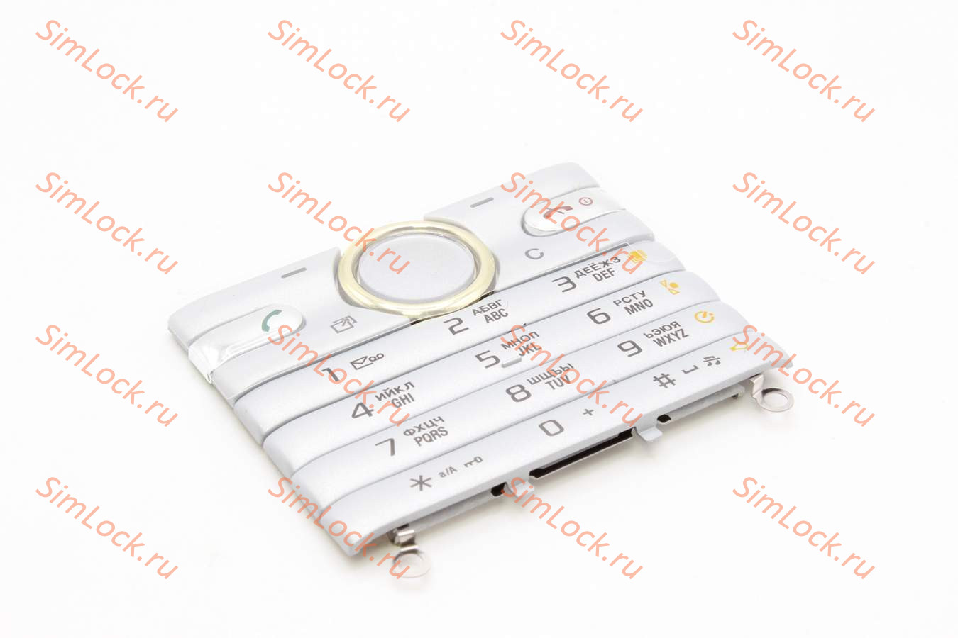 Sony Ericsson S312 - клавиатура, цвет серый