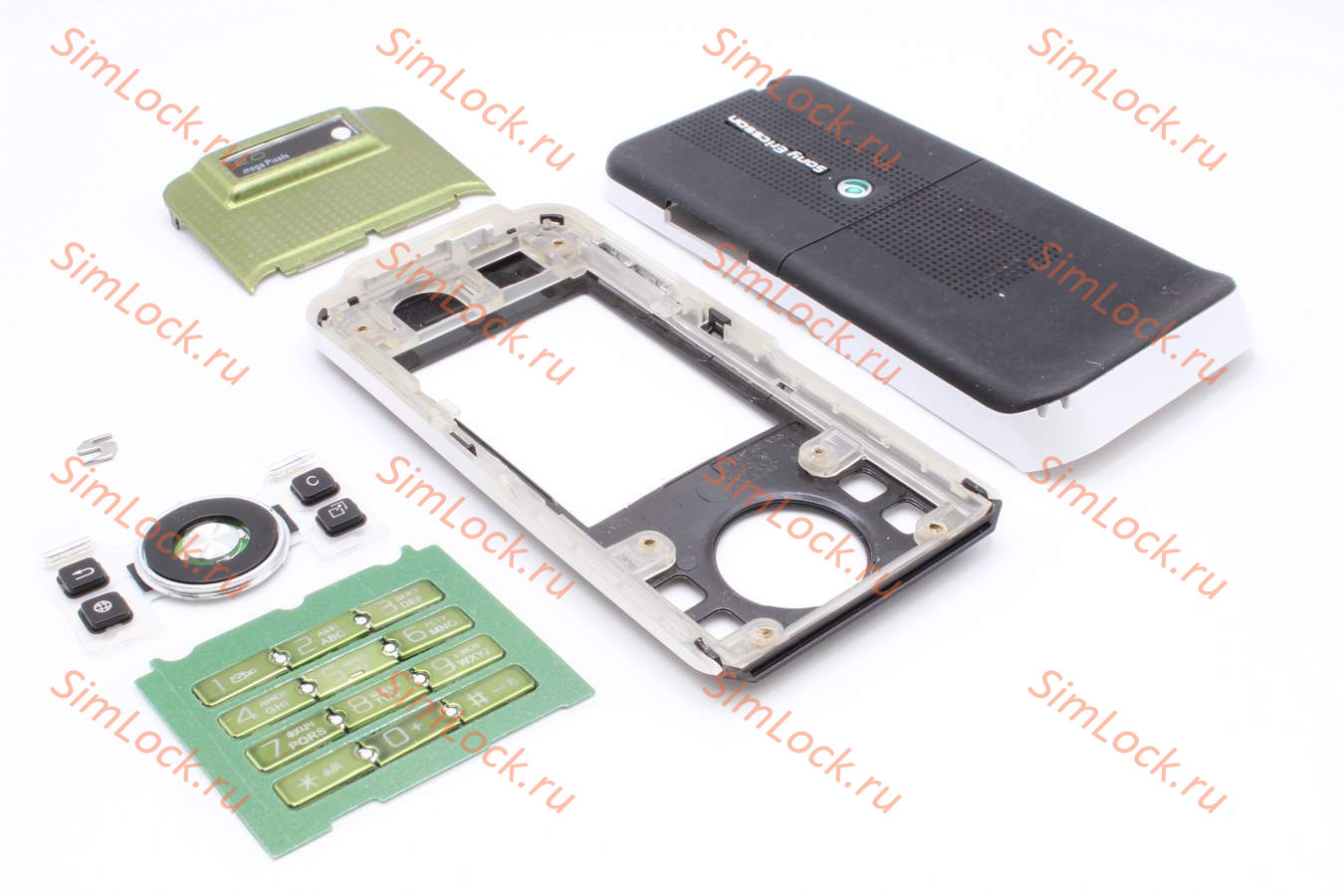 Sony Ericsson S500 - корпус, цвет черный