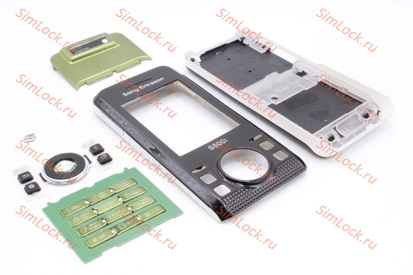 Sony Ericsson S500 - корпус, цвет черный