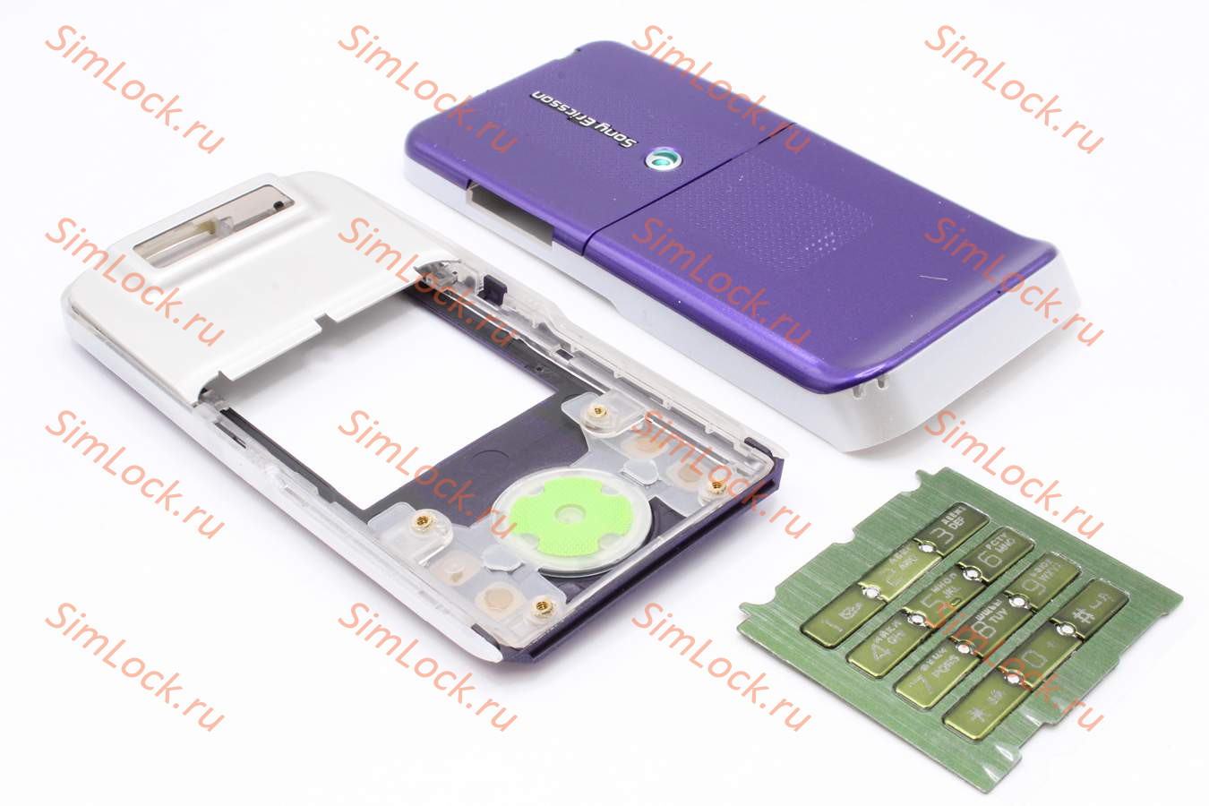 Sony Ericsson S500 - корпус, цвет фиолетовый