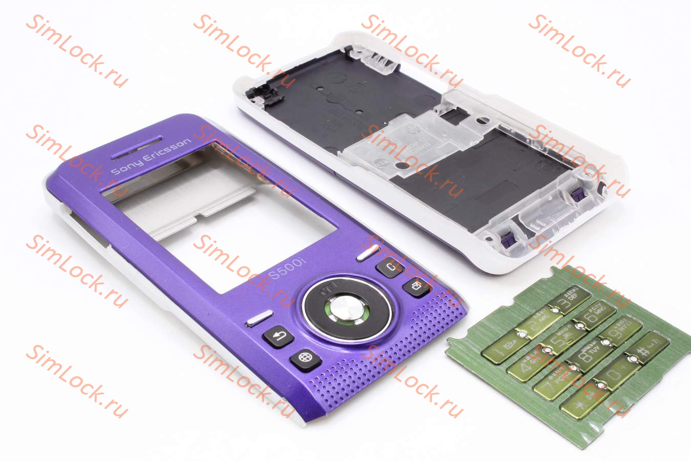 Sony Ericsson S500 - корпус, цвет фиолетовый