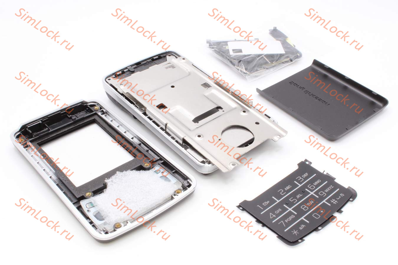 Sony Ericsson T303 - корпус, цвет черный